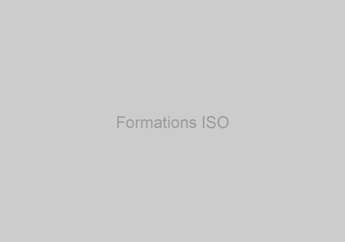 Formations ISO